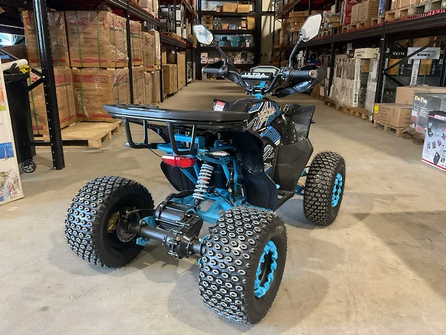 2025 ultra motocross atx 1500 elektrische quad blauw - afbeelding 15 van  18