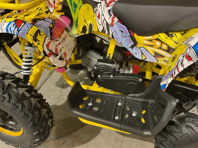 2025 ultra motocross atx 49 bl/ge met rekje quad - afbeelding 9 van  17