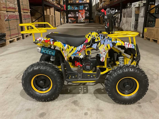 2025 ultra motocross atx 49 bl/ge met rekje quad - afbeelding 13 van  17