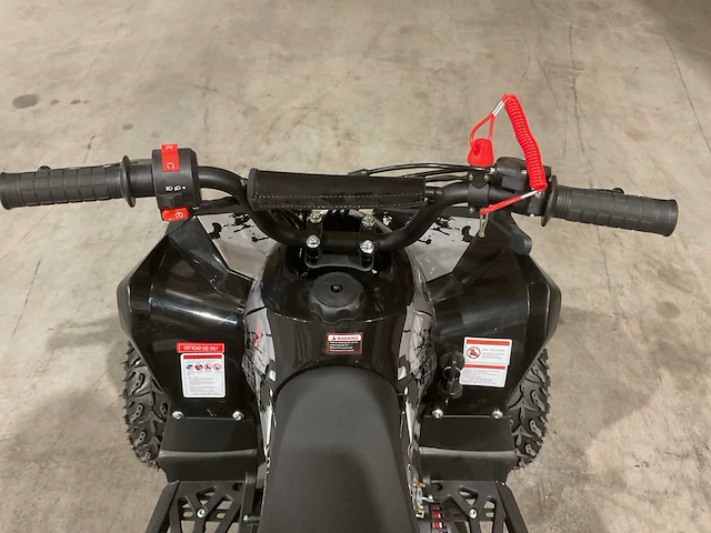 2025 ultra motocross atx 49-e quad zwart - afbeelding 14 van  14