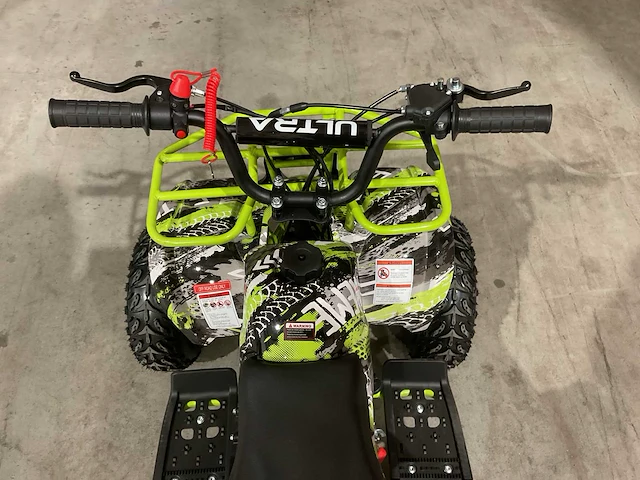 2025 ultra motocross atx 49 ge/zw met rekje quad - afbeelding 6 van  17