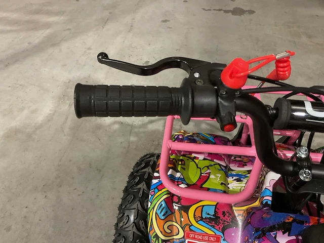 2025 ultra motocross atx 49 r/b/p/g met rekje quad - afbeelding 3 van  17