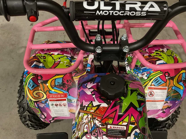 2025 ultra motocross atx 49 r/b/p/g met rekje quad - afbeelding 5 van  17