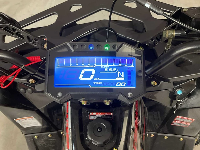 2025 ultra motocross commander 125 quad zwart - afbeelding 3 van  17
