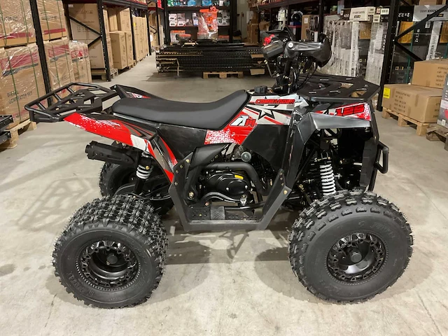 2025 ultra motocross commander 125 quad zwart - afbeelding 11 van  17