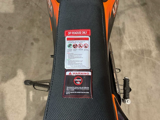 2025 ultra motocross db001 or 110cc minicrosser - afbeelding 6 van  17