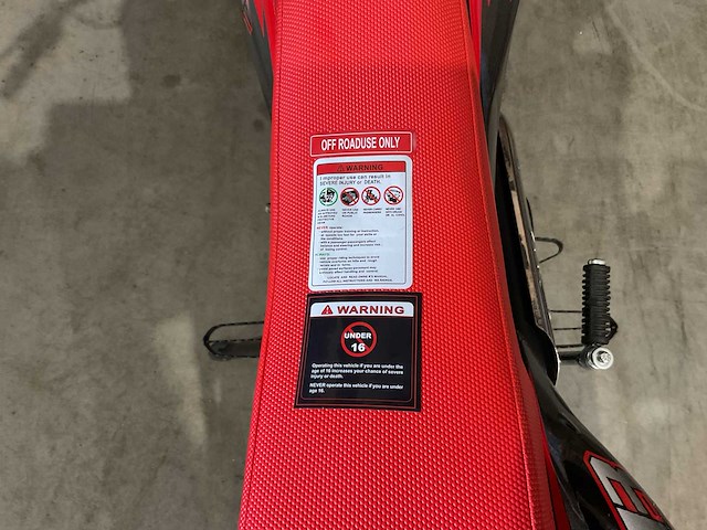 2025 ultra motocross db001 rd 110cc minicrosser - afbeelding 6 van  17