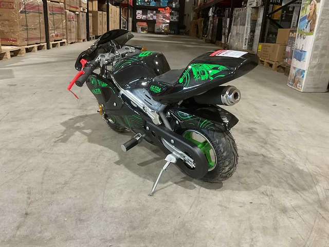 2025 ultra motocross db05 49cc pocket bike mini gr minimotor - afbeelding 11 van  12