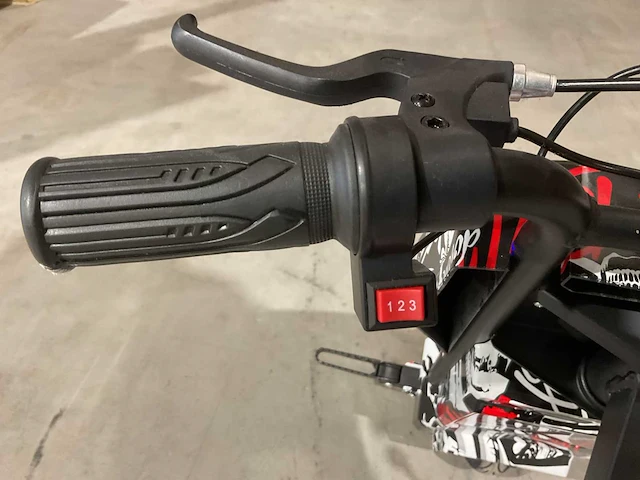 2025 ultra motocross drift trike motor rood/wit - afbeelding 4 van  14