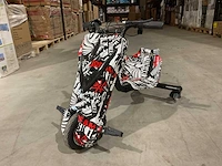 2025 ultra motocross drift trike motor rood/wit - afbeelding 1 van  14
