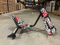 2025 ultra motocross drift trike motor rood/wit - afbeelding 9 van  14