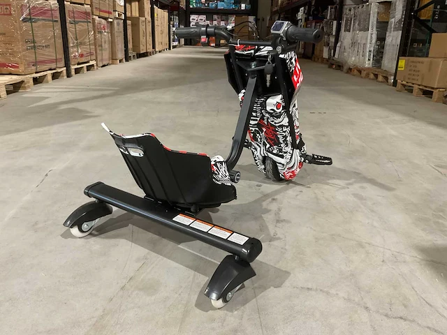2025 ultra motocross drift trike motor rood/wit - afbeelding 12 van  14