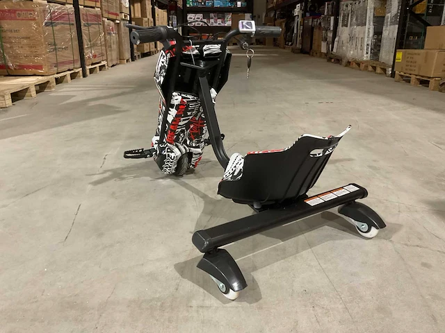 2025 ultra motocross drift trike motor rood/wit - afbeelding 13 van  14