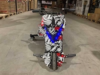 2025 ultra motocross drift trike motor rood/wit - afbeelding 14 van  14