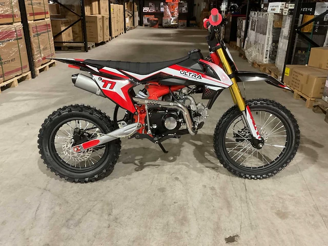 2025 ultra motocross ilx125 crossmotor rood - afbeelding 13 van  18