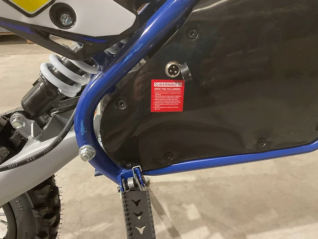 2025 ultra motocross ilx1500 elektrische crossmotor blauw - afbeelding 10 van  10