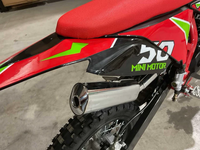 2025 ultra motocross koshine 50 14/12” crossmotor rood - afbeelding 2 van  14