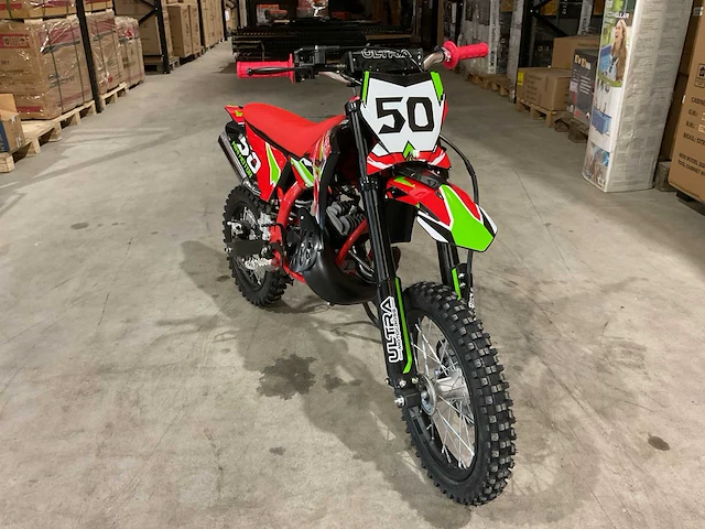 2025 ultra motocross koshine 50 14/12” crossmotor rood - afbeelding 7 van  14