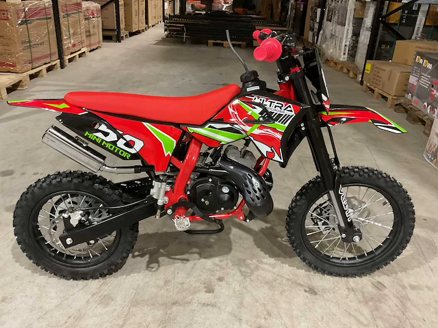 2025 ultra motocross koshine 50 14/12” crossmotor rood - afbeelding 9 van  14