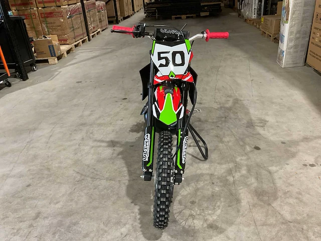 2025 ultra motocross koshine 50 14/12” crossmotor rood - afbeelding 10 van  14