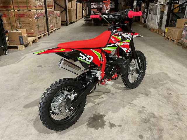 2025 ultra motocross koshine 50 14/12” crossmotor rood - afbeelding 13 van  14