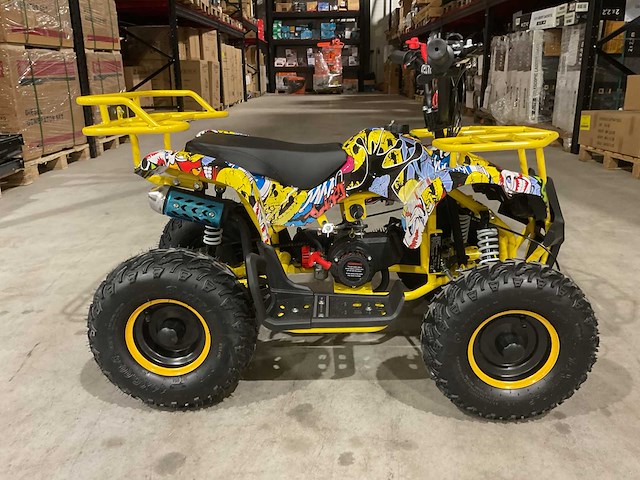 2025 ultra motocross ma06 atx 49 bl/ge met rekje quad - afbeelding 5 van  17