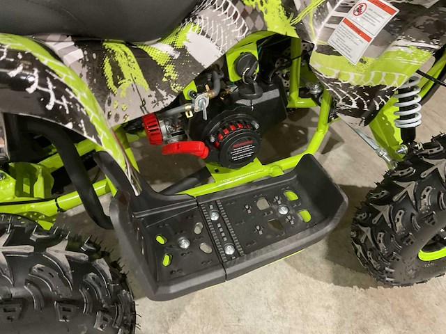 2025 ultra motocross ma06 atx 49 ge/zw met rekje quad - afbeelding 6 van  17