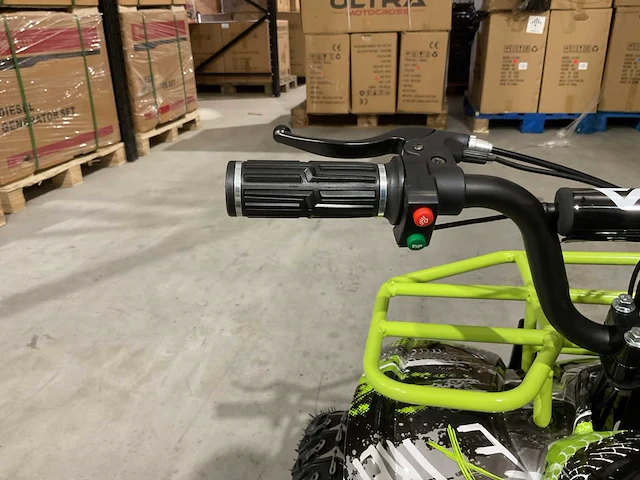 2025 ultra motocross ma06e atx 1000 gr/zw met rekje elektrische quad - afbeelding 14 van  14