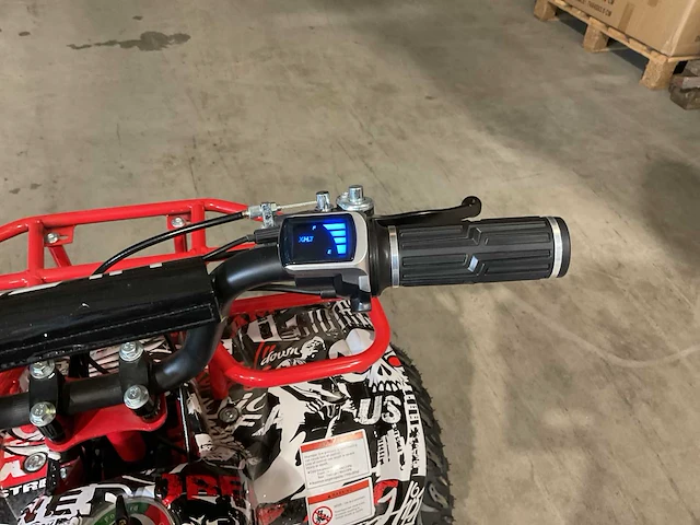 2025 ultra motocross ma06e atx 1000 ro/zw met rekje elektrische quad - afbeelding 6 van  19