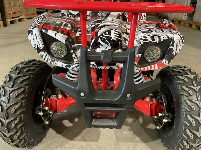 2025 ultra motocross ma06e atx 1000 ro/zw met rekje elektrische quad - afbeelding 13 van  19