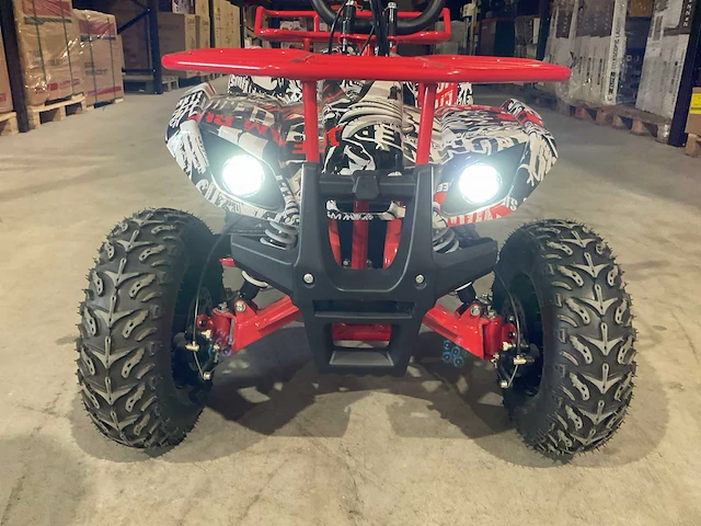 2025 ultra motocross ma06e atx 1000 ro/zw met rekje elektrische quad - afbeelding 14 van  19