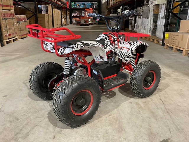 2025 ultra motocross ma06e atx 1000 ro/zw met rekje elektrische quad - afbeelding 10 van  19