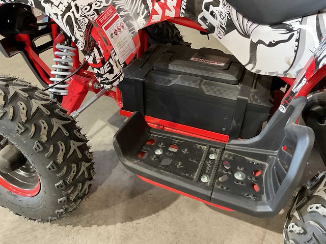 2025 ultra motocross ma06e atx 1000 ro/zw met rekje elektrische quad - afbeelding 19 van  19