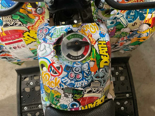 2025 ultra motocross ma06e atx 1000 tr met rekje elektrische quad - afbeelding 14 van  21