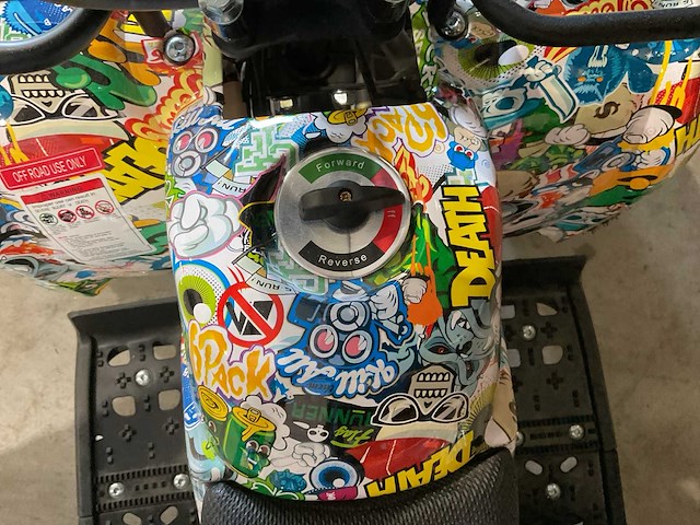 2025 ultra motocross ma06e atx 1000 tr met rekje elektrische quad - afbeelding 21 van  21