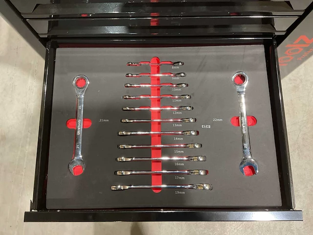 2025 ultratoolz germany 419 pcs 7/7 gereedschapswagen gevuld - afbeelding 4 van  15