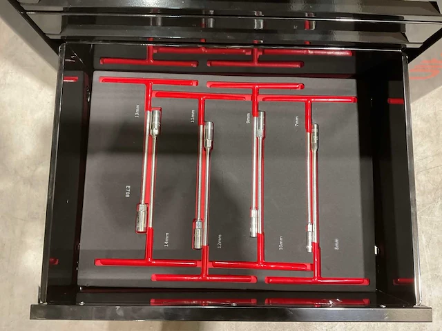 2025 ultratoolz germany 419 pcs 7/7 gereedschapswagen gevuld - afbeelding 7 van  15