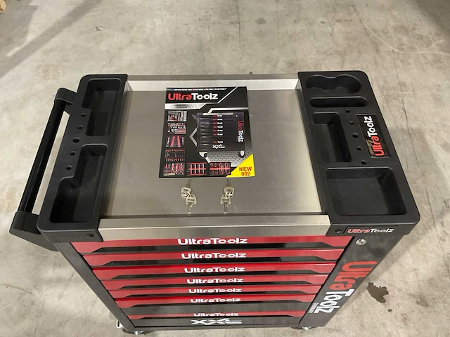 2025 ultratoolz germany 7/7 gereedschapswagen gevuld - afbeelding 2 van  17