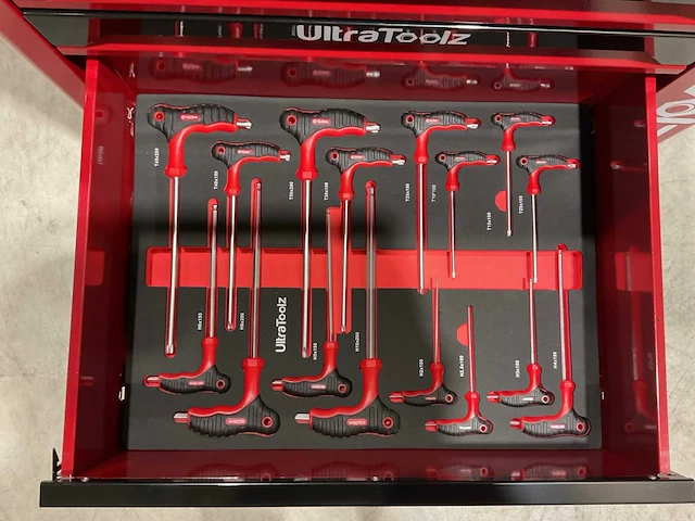 2025 ultratoolz germany 7/7 gereedschapswagen gevuld - afbeelding 8 van  17