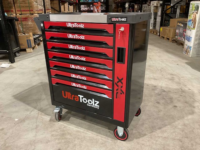 2025 ultratoolz germany 7/7 pro gereedschapswagen gevuld - afbeelding 1 van  18