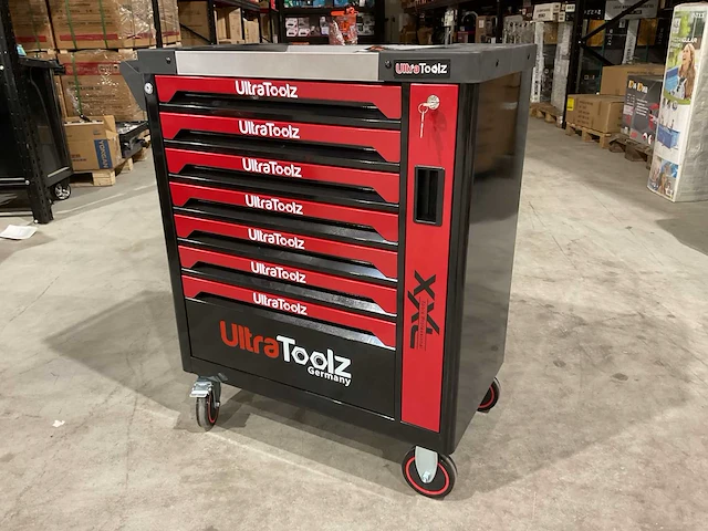 2025 ultratoolz germany 7/7 pro gereedschapswagen gevuld - afbeelding 1 van  18