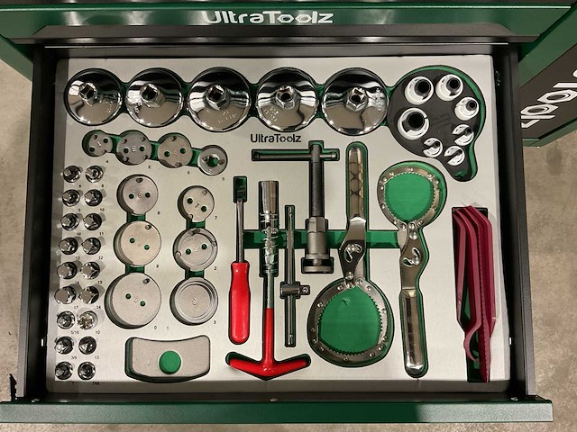 2025 ultratoolz germany 8/7 gereedschapswagen gevuld - afbeelding 18 van  20