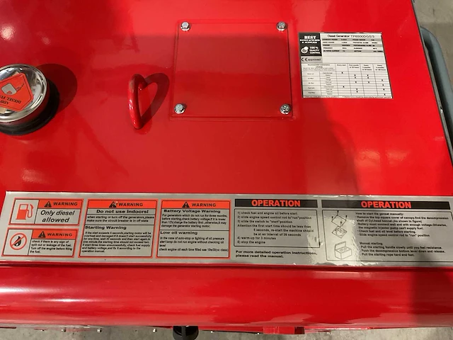2025 ultratoolz ut-dg5000w stroomgenerator - afbeelding 3 van  16