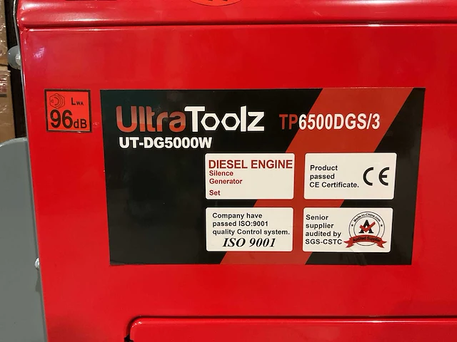 2025 ultratoolz ut-dg5000w stroomgenerator - afbeelding 13 van  16