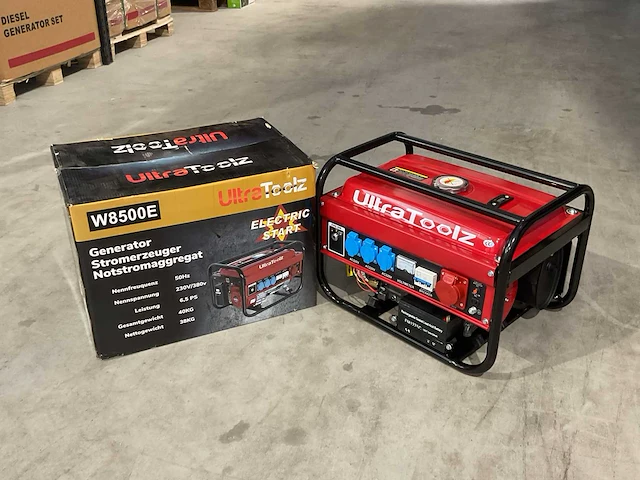 2025 ultratoolz w8500e stroomgenerator - afbeelding 1 van  19