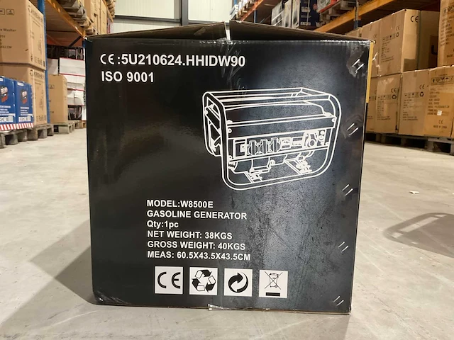2025 ultratoolz w8500e stroomgenerator - afbeelding 4 van  9