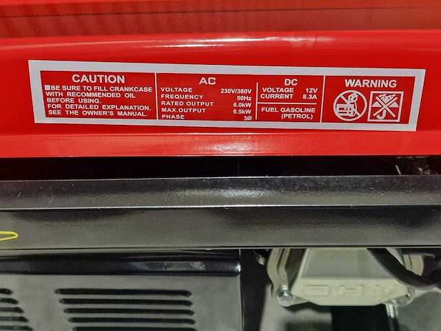 2025 ultratoolz w8500e stroomgenerator - afbeelding 4 van  19