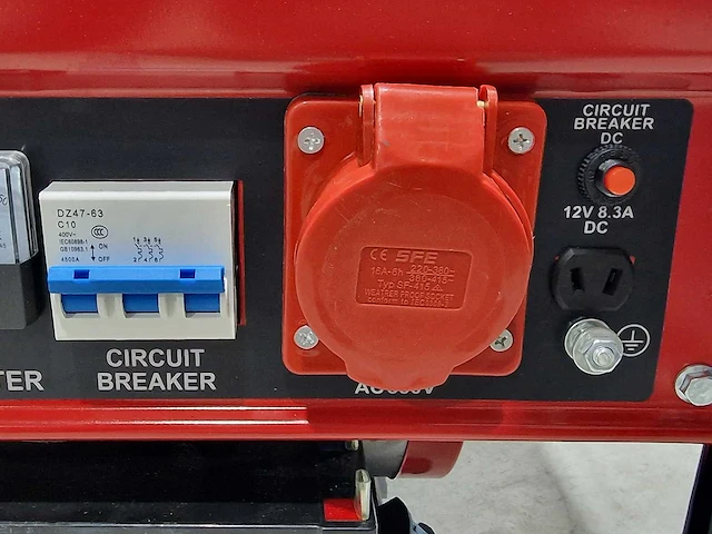 2025 ultratoolz w8500e stroomgenerator - afbeelding 11 van  19
