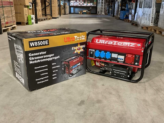 2025 ultratoolz w8500e stroomgenerator - afbeelding 12 van  19