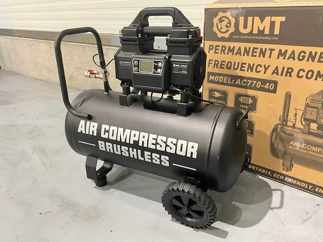 2025 umt ac770-40 40 liter hogedrukcompressor - afbeelding 8 van  13